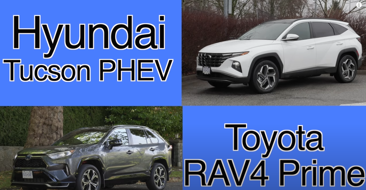 Toyota RAV4 Prime VS New Hyundai Tucson PHEV comparison review